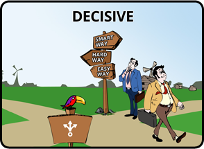 decisive